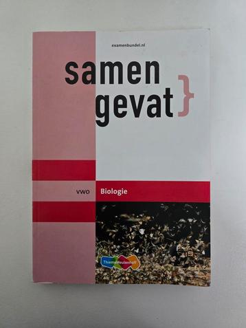 Samengevat VWO Biologie | ISBN: 9789006078763 beschikbaar voor biedingen