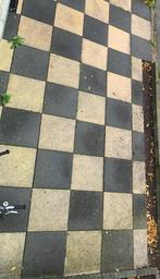 ‼️ TEGELS 50X50 ‼️, Tuin en Terras, Tegels en Klinkers, Ophalen, Zo goed als nieuw, 10 m² of meer, Beton