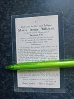 Bidprentje Budel Maria Duisters 1853 1925, Ophalen, Bidprentje