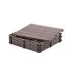 Composiet Vlondertegels–30x30 cm | Set van 6- Bruin, Tuin en Terras, Ophalen of Verzenden, Ydemanne@gmail.com, Ydemanne, Zwettestraat 8, 8912AH Leeuwarden