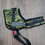 Honden tuigje met stoere groene print, maat S of L nieuw in, Ophalen, Nieuw