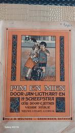 Pim en Mien - Jan Ligthart & H. Scheepstra, Ophalen of Verzenden, Gelezen, Jan Ligthart & H. Scheepstra, Fictie algemeen