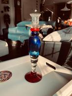 Elegante glazen kaarsenstandaard, Antiek en Kunst, Ophalen of Verzenden