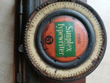 Antieke schrijfmachines uit 1908 beschikbaar voor biedingen