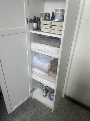 Twv €140 Badkamerkast boekenkast IKEA Billy Oxberg 40x30x202 - afbeelding 4