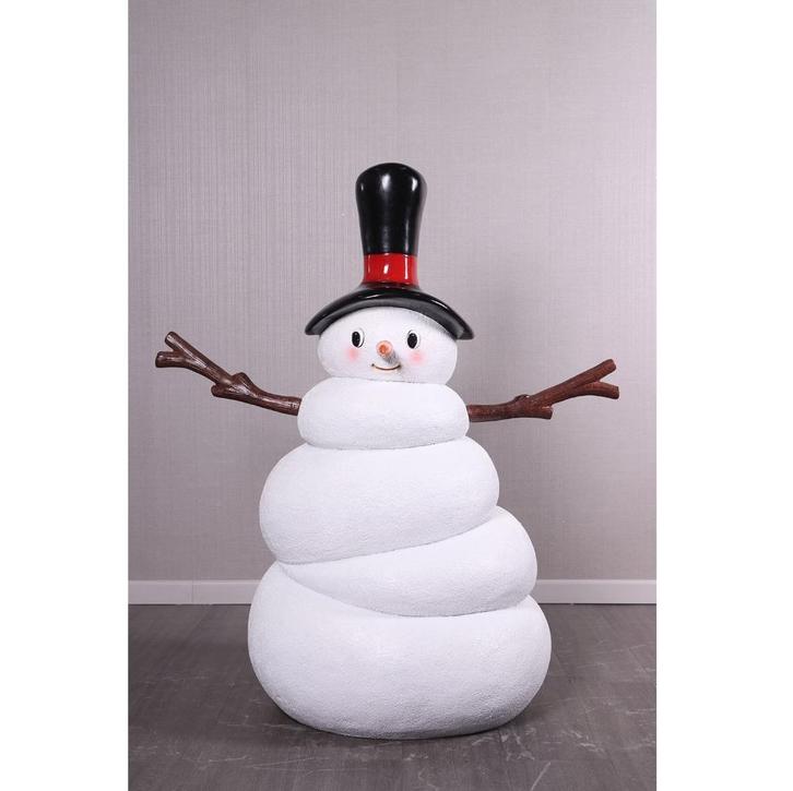Fat Snowman beeld – Sneeuwpop Hoogte 138 cm, Verzamelen, Beelden en Beeldjes, Nieuw, Overige typen, Ophalen
