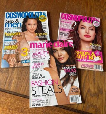 UK tijdschriften Angelina Jolie 2007 2008 beschikbaar voor biedingen