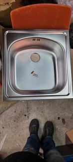 FRANKE OPBOUW SPOELBAK   43 X 45 CM, Ophalen of Verzenden, Nieuw