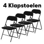 Klapstoelen Vouwstoelenset Zware Kwaliteit, 47 x 54 x 87 cm, Ophalen of Verzenden, Campingstoel