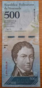 188# Venezuela 500 Bolivares 2017 P94b, Postzegels en Munten, Bankbiljetten | Amerika, Ophalen of Verzenden, Zuid-Amerika