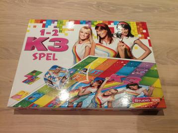 1 - 2 , K3 spel van Studio 100  Compleet in Doos en Z.G.A.N. beschikbaar voor biedingen