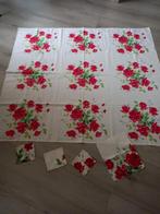 Stoffen Kerst tafellaken met servetten, Ophalen of Verzenden, Rechthoek