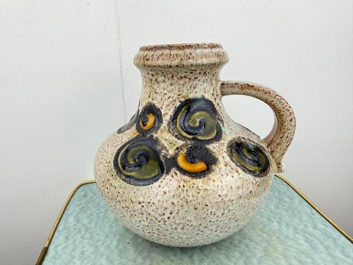 Vintage Scheurich Keramiek Vaas, Huis en Inrichting, Woonaccessoires | Vazen, Zo goed als nieuw, Overige kleuren, 50 tot 75 cm