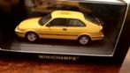 Minichamps Saab 9-3 Coupé geel van kleur 1998 430 170820, Nieuw, Ophalen of Verzenden, MiniChamps, Auto