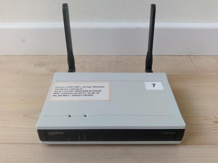 Lancom L-321agn Wireless - WLAN Business Access Point, Computers en Software, Routers en Modems, Gebruikt, Router, Ophalen of Verzenden