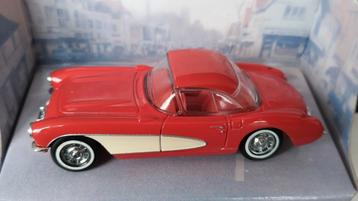 Chevrolet Corvette 1956 1:43 Dinky Collection Matchbox Pol  beschikbaar voor biedingen