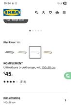 Te koop hang gedeelte voor een pax kast van ikea., Ophalen