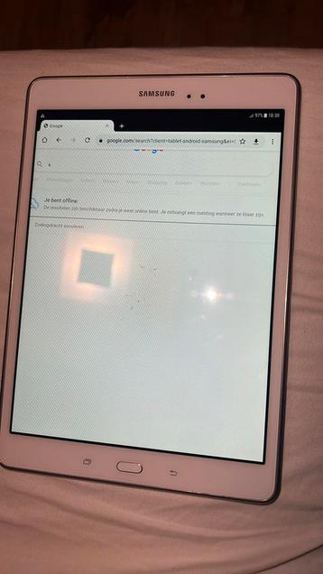 Tablet beschikbaar voor biedingen