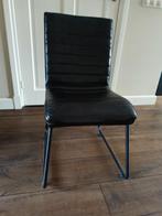 6 eetkamerstoelen stalen poten ,leder, Ophalen, Gebruikt, Vijf, Zes of meer stoelen