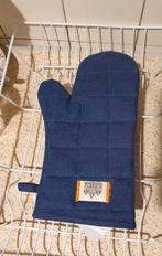 Ovenhandschoen ovenwant blauw, Ophalen of Verzenden, Blauw