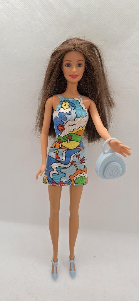 Barbie Sunshine Day brunette | 2001, Kinderen en Baby's, Speelgoed | Poppen, Gebruikt, Barbie, Ophalen of Verzenden