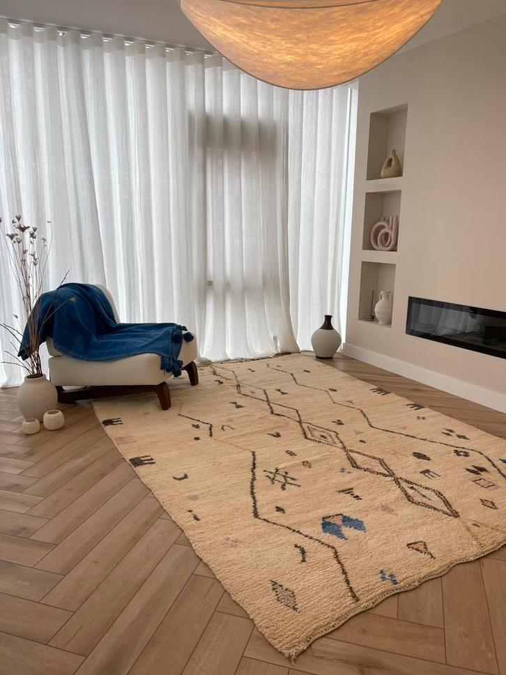 Berber vloerkleden, poefjes en kussens, Huis en Inrichting, Stoffering | Tapijten en Kleden, Nieuw, 200 cm of meer, Rechthoekig