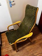 Iconische Swedese Lamino fauteuil Yngve Ekström - groen, Zeeeds vintagw design, Gebruikt, 75 tot 100 cm, Ophalen of Verzenden