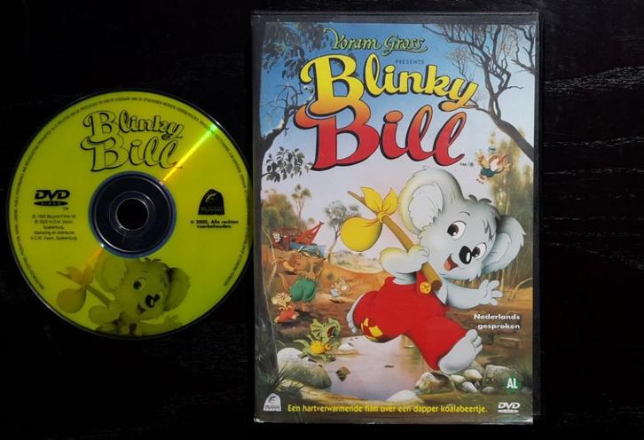 DVD - Blinky Bill - Film NL Gesproken, Cd's en Dvd's, Dvd's | Kinderen en Jeugd, Zo goed als nieuw, Film, Avontuur, Alle leeftijden