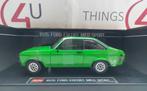 Sunstar 1:18 Ford Escort MK II 1600 Sport 1975 groen nieuw, Hobby en Vrije tijd, Modelauto's | 1:18, Ophalen of Verzenden, Nieuw