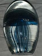Murano glazen presse-papier - Blauwe kwal, Ophalen of Verzenden