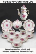 HEREND Apponyi framboos servies 6 personen, Ophalen
