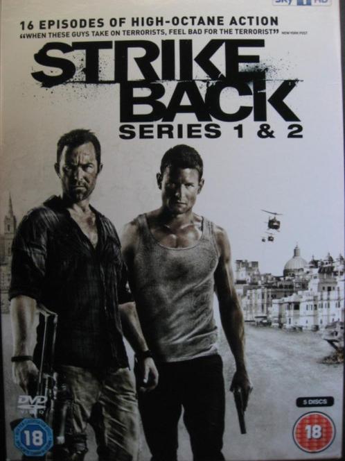 Strike back 1+2, Cd's en Dvd's, Dvd's | Tv en Series, Gebruikt, Actie en Avontuur, Ophalen of Verzenden
