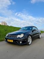 Mercedes-Benz CLK 3.2 Clk320 Cabriolet AUT 2004 Zwart, Auto's, Automaat, Achterwielaandrijving, Zwart, Cabriolet