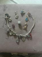 Pandora Armband met Bedels prijs is nog te onderhandelen, Ophalen of Verzenden, Gebruikt, Zilver, Met bedels of kralen