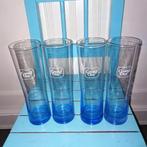 Crystal Clear glazen blauw set van 4 stuks, Ophalen, Glas of Glazen, Overige stijlen, Glas