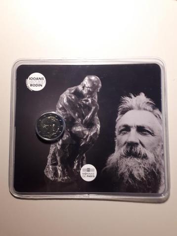 Frankrijk 2017: 2 Euro Auguste Rodin (BU, blister) beschikbaar voor biedingen