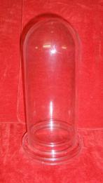 Oude glazen stolp op glazen sokkel, Ophalen of Verzenden, Zo goed als nieuw
