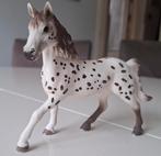 Schleich Knabstrupper hengst zgan, Ophalen of Verzenden, Zo goed als nieuw, Paard, Beeldje of Figuurtje