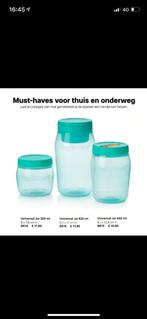 Tupperware Universel Jar SET € 35, Huis en Inrichting, Ophalen of Verzenden, Nieuw