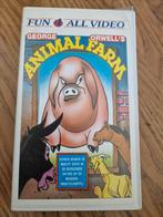 Animal Farm - George Orwell VHS, Alle leeftijden, Ophalen of Verzenden, Gebruikt, Overige genres