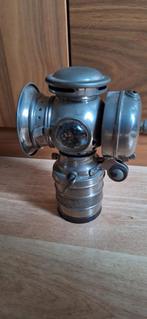 Antieke Impex carbid fietslamp, Ophalen of Verzenden