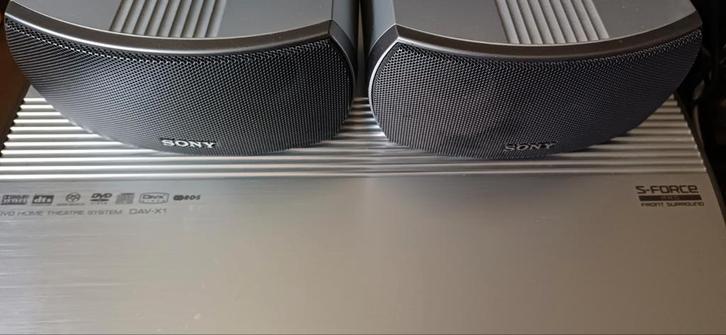 Sony s force dvd home theatre system, Audio, Tv en Foto, Luidsprekers, Gebruikt, Complete surroundset, Sony, Ophalen of Verzenden
