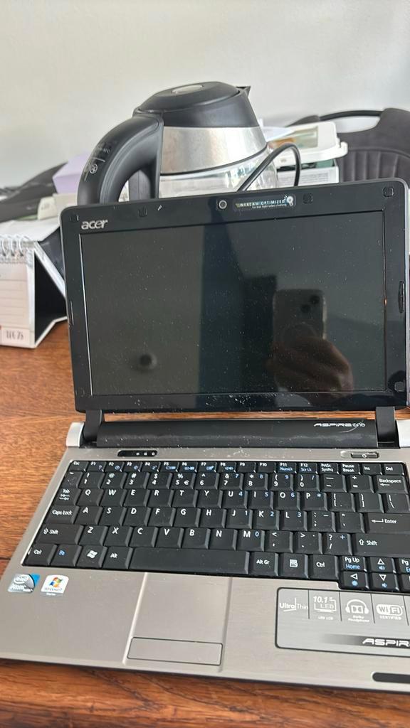 af te halen: Acer Aspire One mini-laptop, Computers en Software, Windows Laptops, Zo goed als nieuw, 10 inch of minder, Minder dan 2 Ghz