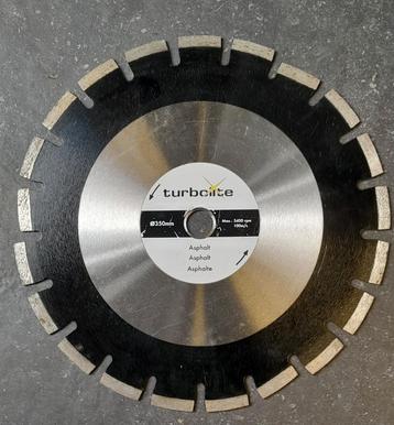 Turbolite Asfaltzaagblad 350mm diamant beschikbaar voor biedingen