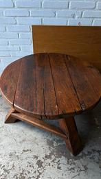 Robuuste houten tafel, Antiek en Kunst, Antiek | Meubels | Tafels, Ophalen of Verzenden