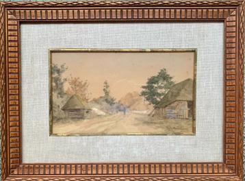 Theo van Wijngaarden - een schilderij met een verhaal! beschikbaar voor biedingen