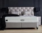 Opbergboxspring Palermo Grijs Dreambedden, Ophalen of Verzenden, 180 cm, 200 cm, Grijs