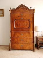 Antieke kast c.q. secretaire aangeboden, Ophalen, Gebruikt