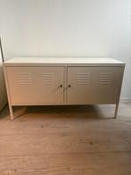 Wit metalen locker kastje - 118x40cm, Huis en Inrichting, Kasten | Lockerkasten, Ophalen, Gebruikt