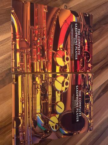 Complete Saxofoo  Boeken deel 1 en 2 beschikbaar voor biedingen